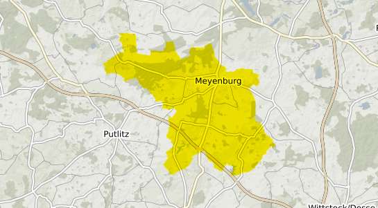 Immobilienpreisekarte Meyenburg Prignitz