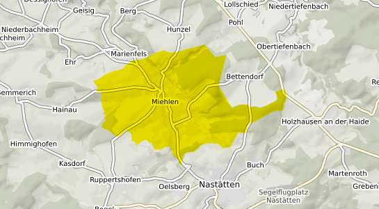 Immobilienpreisekarte Miehlen Taunus