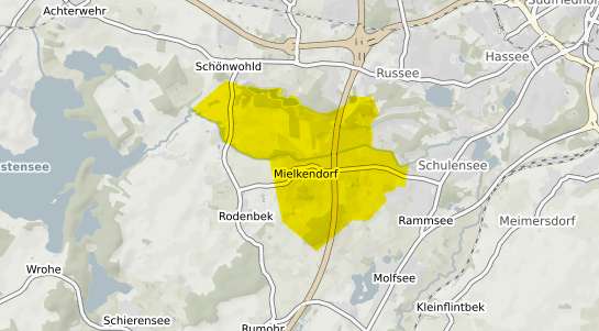 Immobilienpreisekarte Mielkendorf