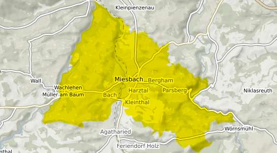 Immobilienpreisekarte Miesbach