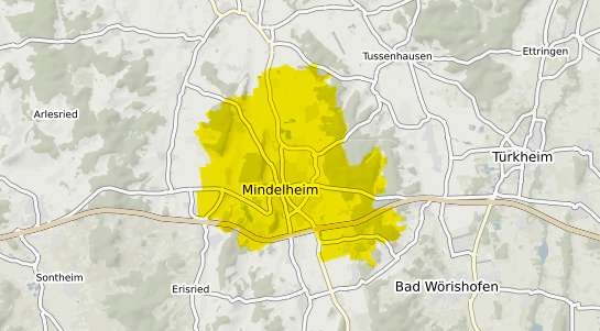 Immobilienpreisekarte Mindelheim