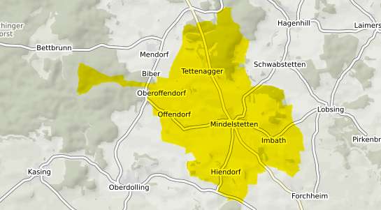 Immobilienpreisekarte Mindelstetten