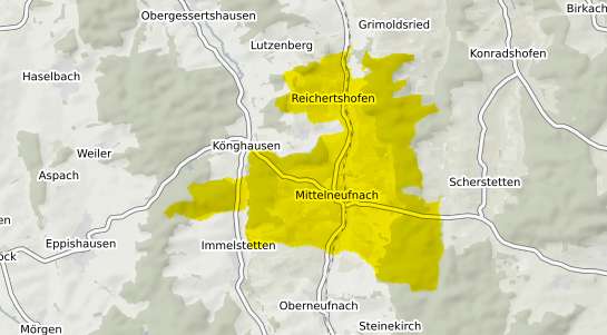 Immobilienpreisekarte Mittelneufnach