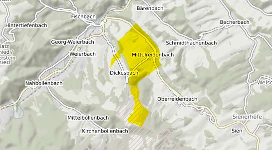 Immobilienpreisekarte Mittelreidenbach