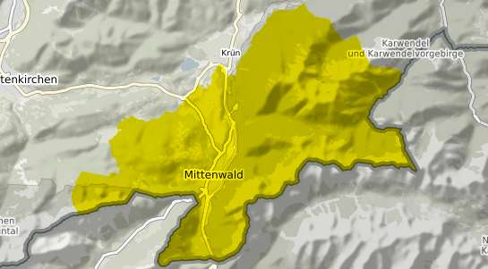 Immobilienpreisekarte Mittenwald