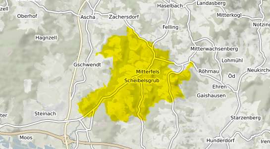 Immobilienpreisekarte Mitterfels