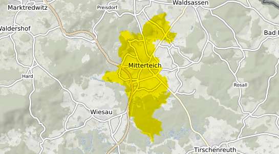 Immobilienpreisekarte Mitterteich