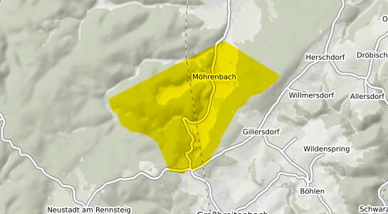 Immobilienpreisekarte Moehrenbach