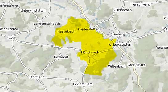 Immobilienpreisekarte Mönchsroth