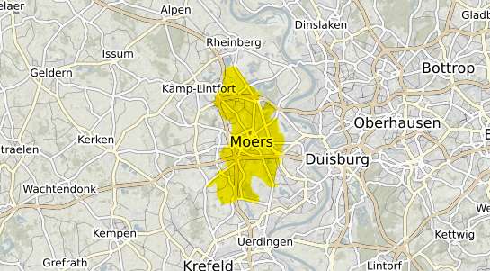 Immobilienpreisekarte Moers