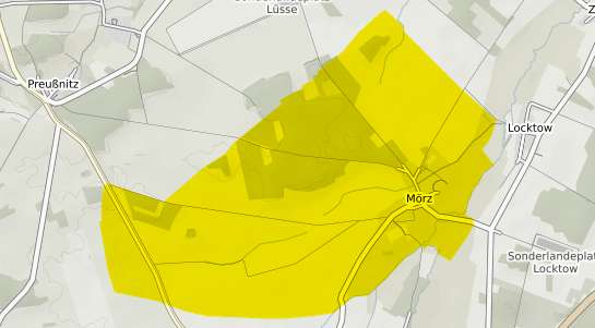 Immobilienpreisekarte Moerz b. Belzig