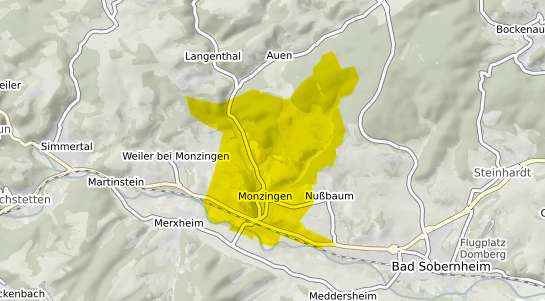 Immobilienpreisekarte Monzingen