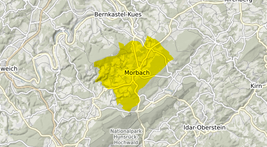 Immobilienpreisekarte Morbach Hunsrueck