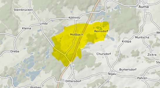 Immobilienpreisekarte Moßbach