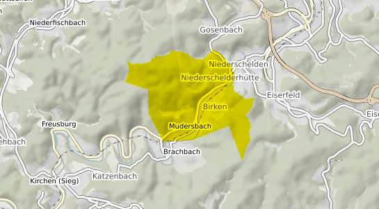 Immobilienpreisekarte Mudersbach Sieg