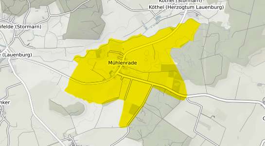 Immobilienpreisekarte Muehlenrade