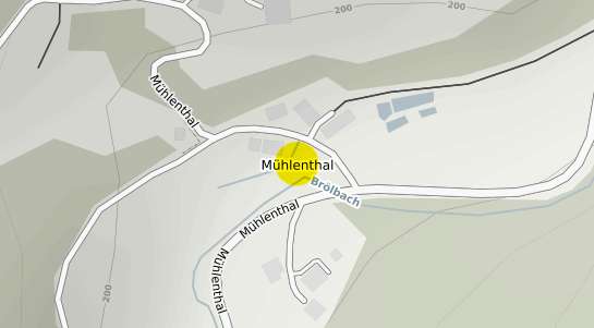 Immobilienpreisekarte Muehlenthal Sieg