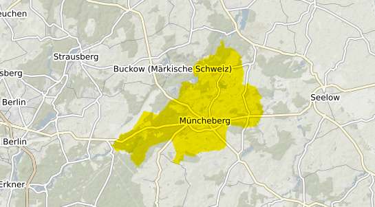 Immobilienpreisekarte Müncheberg