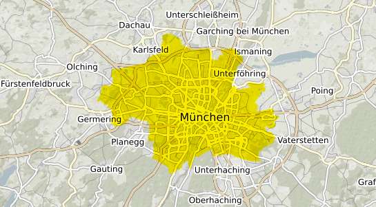 Immobilienpreisekarte München