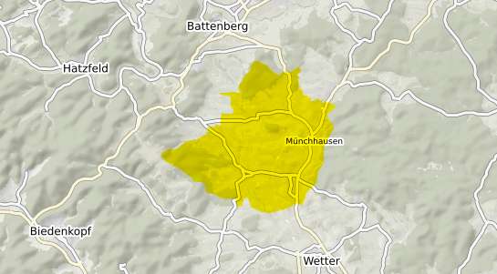 Immobilienpreisekarte Münchhausen (am Christenberg) am Christenberg