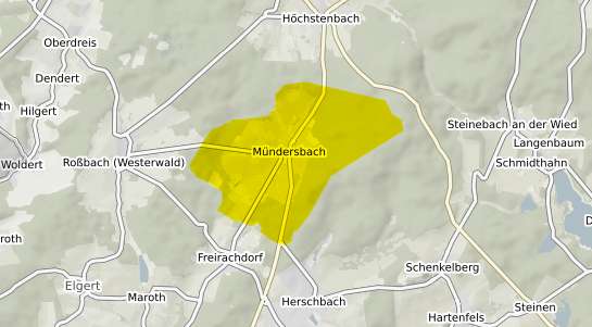 Immobilienpreisekarte Muendersbach