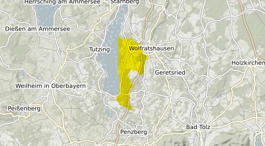 Immobilienpreisekarte Münsing Starnberger See