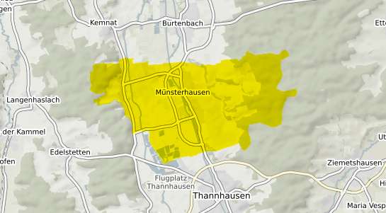 Immobilienpreisekarte M&uuml;nsterhausen