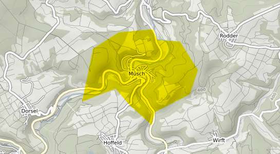 Immobilienpreisekarte Muesch b. Adenau