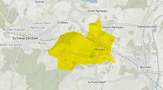 Immobilienpreisekarte Muessen Kr. Herzogtum Lauenburg