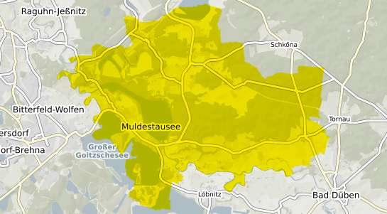 Immobilienpreisekarte Muldestausee