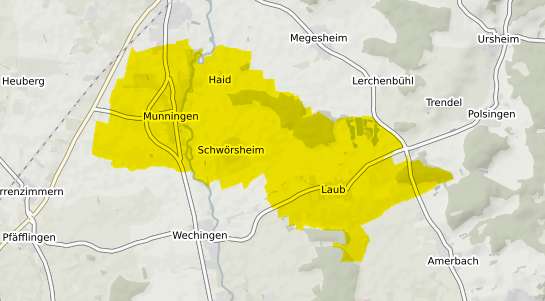 Immobilienpreisekarte Munningen