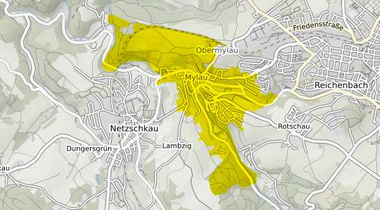 Immobilienpreisekarte Mylau