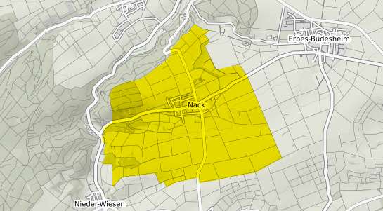 Immobilienpreisekarte Nack Rheinhessen