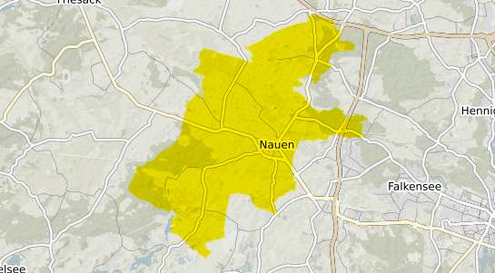 Immobilienpreisekarte Nauen Havelland
