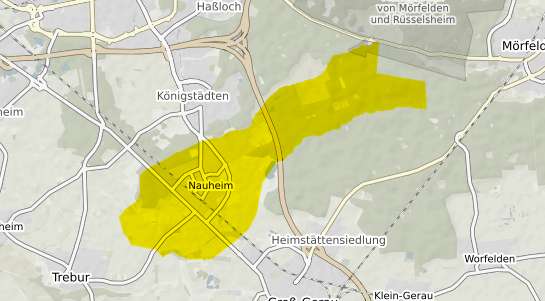Immobilienpreisekarte Nauheim Kr. Gross-Gerau