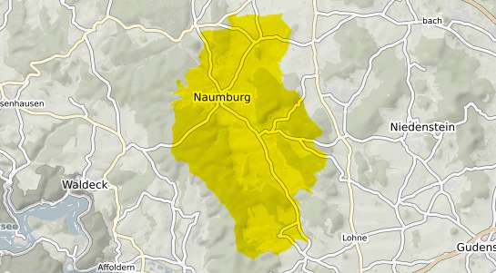 Immobilienpreisekarte Naumburg Hessen