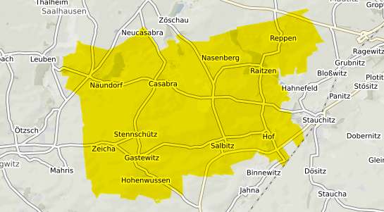 Immobilienpreisekarte Naundorf b. Oschatz