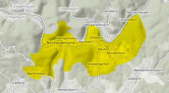Immobilienpreisekarte Neckargemünd