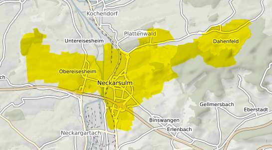 Immobilienpreisekarte Neckarsulm