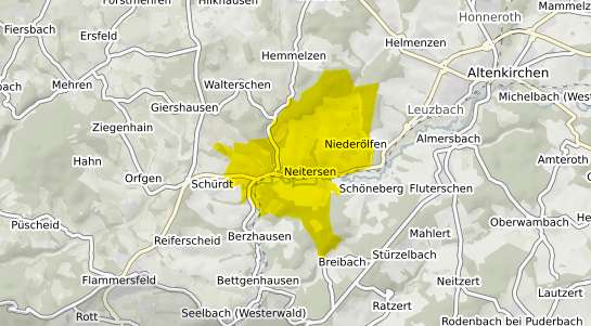 Immobilienpreisekarte Neitersen Westerwald