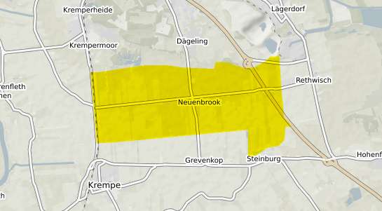 Immobilienpreisekarte Neuenbrook Holstein