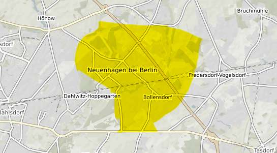 Immobilienpreisekarte Neuenhagen b. Berlin