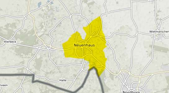 Immobilienpreisekarte Neuenhaus Dinkel