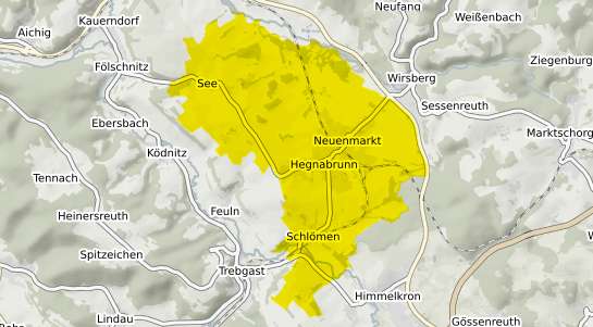 Immobilienpreisekarte Neuenmarkt