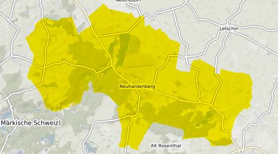 Immobilienpreisekarte Neuhardenberg