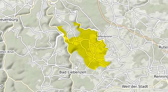 Immobilienpreisekarte Neuhausen Enzkreis