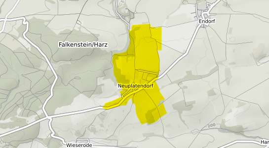 Immobilienpreisekarte Neuplatendorf