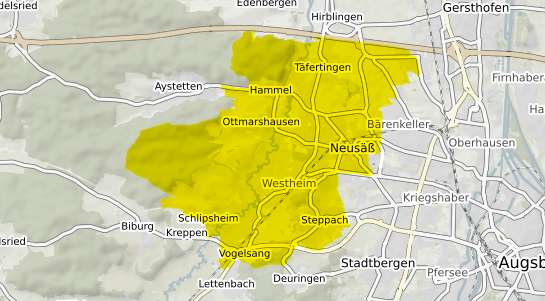 Immobilienpreisekarte Neusäß