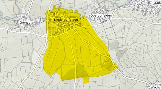 Immobilienpreisekarte Niederdorfelden