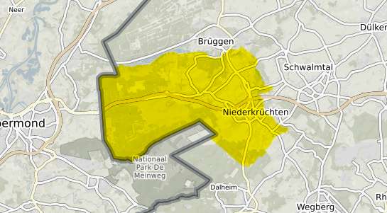Immobilienpreisekarte Niederkrüchten